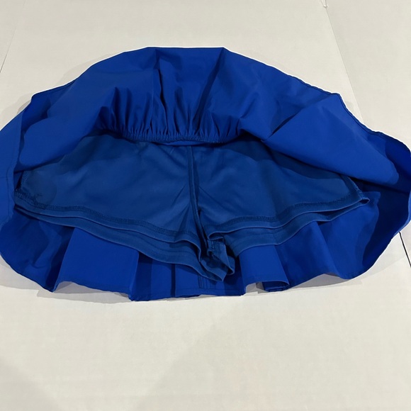 TCEC women’s ruffle skort size small royal blue color - Picture 3 of 4